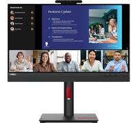 Lenovo ThinkVision T24v-30 Webcam de Classe 24" Full HD LCD 16:9 Noir Corbeau