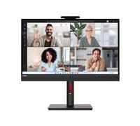 Lenovo ThinkVision T27hv-30 - Écran LED - 27" - 2560 x 1440 QHD - IPS - 300 cd/m² - 1000:1 - 4 ms - HDMI, DisplayPort, USB-C - haut-parleurs - noir corbeau