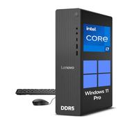 Lenovo Tour d'ordinateur de bureau, Intel 14e génération, 20 cœurs i7, petit facteur de forme, pour entreprise, jeux et bureau à domicile, Windows 11 Pro | 32 Go DDR5 2 To SSD, Ethernet RJ-45, Wi-Fi 6