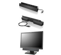 Lenovo USB Soundbar Noir 2.0 canaux 2,5 W