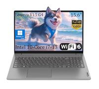 Lenovo V15 G4 Ordinateur portable professionnel de 15,6", écran FHD antireflet, Intel 10 cœurs i7-13620H (Beat Ultra 7 255U), 16 Go de RAM, 1 To SSD, WiFi 6, Bluetooth 5.2, Windows 11 Home, avec kit