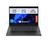 Lenovo PC portable V15 G5 IRL Intel Core i5-13420H 15,6" Full HD 16 Go 512 Go SSD Wi-Fi 6 Win 11 Pro