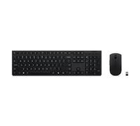 Lenovo W129173566 Clavier souris inclus Office RF Wireless + Bluetooth US Noir