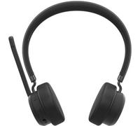 Lenovo Wireless VoIP Headset Casque Sans fil Arceau Bureau/Centre d'appels Bluetooth Noir
