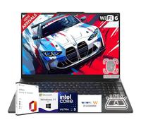 Lenovo WUXGA Thinkpad E16 Ordinateur portable 16" avec Microsoft Office, Intel Core Ultra 5 125U, 32 Go de RAM, SSD 1 To, design ultra silencieux, clavier rétroéclairé, lecteur d'empreintes digitales