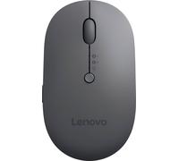 Lenovo X9 Edition Souris Bluetooth, radio optique gris 5 Boutons 2400 dpi Touches à frappe silencieuse, molette intégrée
