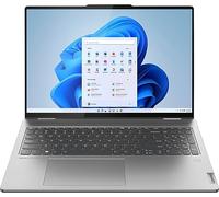 Lenovo Yoga 7 16" WUXGA Ordinateur portable à écran tactile 2 en 1, AMD Ryzen 5 7535U 2,9 GHz 6 cœurs, 8 Go de mémoire 512 Go SSD, carte graphique AMD Radeon 660M, Ko rétroéclairé, empreintes