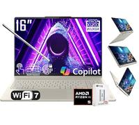 Lenovo Yoga 7 2-en-1 AI PC Copilot ordinateur portable, écran tactile LCD 16 pouces, AMD Ryzen AI 5 340, AMD Radeon 840M, 16 Go LPDDR5X, 512 Go SSD, WiFi 7, KB rétroéclairé, empreintes digitales