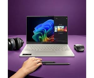 Lenovo Yoga 7 2-in-1 14 AI-R7-Windows 11 Home-16GB-512GB Processeur AMD Ryzen AI 7 350 2,00 GHz jusqu'à 5,00 GHz, Windows 11 Famille 64, 512 Go SSD M.2 2242 PCIe Gen4 TLC - 83JR006HFR Tidal Teal