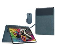 Lenovo Yoga 7 2-in-1 14 AI-R7-Windows 11 Home-32GB-1TB + Housse et souris Bluetooth Processeur AMD Ryzen AI 7 350 2,00 GHz jusqu'à 5,00 GHz, Windows 11 Famille 64, 1 To SSD M.2 2242 PCIe Gen4 TLC - 83