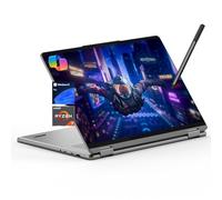 Lenovo Yoga 7 7i Ordinateur portable 2 en 1 16" FHD+ écran tactile, AMD Ryzen 7 8840HS, 16 Go de RAM, 1 To SSD, stylet inclus, PC AI, clavier rétroéclairé, lecteur d'empreintes digitales, webcam