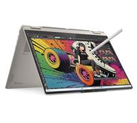 Lenovo Yoga 7 Copilot+ PC 2 en 1 2025 avec processeur AMD Ryzen AI 7 350, écran tactile WUXGA de 16 po, mémoire LPDDR5X-7500MT/s de 16 Go, SSD de 1 To, Wi-Fi 7, stylo linéaire, caméra hybride FHD/IR