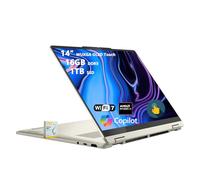 Lenovo Yoga 7 Ordinateur portable 2 en 1 Copilot+ AI PC | WUXGA OLED Touch 14" (100% DCI-P3) | AMD Ryzen AI 5 340 (jusqu'à 50 Tops) | 16 Go DDR5 1 To SSD | pour Creator Business Professional Win11