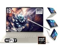 Lenovo Yoga 7 Ordinateur portable 2 en 1, écran tactile LCD 2K de 16", AMD 8-Core Ryzen AI 7 350 (> Intel i7-1355U), copilote AI, LPDDR5X 16 Go, SSD 1 To, WiFi 7, KB rétroéclairé, empreintes digitales