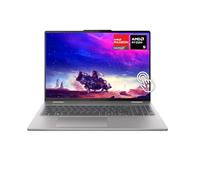 Lenovo Yoga 7 Ordinateur portable à écran tactile 2-en-1 16" WUXGA (1920 x 1200), AMD Ryzen 5 8640HS 6 cœurs, 8 Go de RAM, 512 Go SSD, carte graphique AMD Radeon 760M, Ko rétroéclairé, empreintes