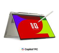 Lenovo Yoga 7a 2-in-1 Gen 11 14 AMD Processeur AMD Ryzen AI 7 445 2,00 GHz jusqu'à 4,60 GHz, Windows 11 Famille 64, 512 Go SSD M.2 2242 PCIe Gen4 QLC - 83TDCTO1WWFR1 Tidal Teal