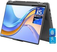 Lenovo Yoga 7i 16" WUXGA Ordinateur portable tactile 2 en 1 Processeur Intel i5-1335U 10 cœurs 16 Go RAM 512 Go SSD Lecteur d'empreintes digitales Clavier rétroéclairé Webcam Bluetooth Windows 11 Home