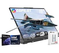 Lenovo Yoga 7i 2-en-1 AI Copilot+ Ordinateur portable, écran tactile LCD 16" 2K, Intel Ultra 7 256V(>i9-13900H), 16 Go de RAM LPDDR5X, 1 To SSD, KB rétroéclairé, Wi-Fi 7, BT 5.4, Thunderbolt 4, W/128