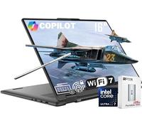 Lenovo Yoga 7i 2-en-1 AI Copilot+ Ordinateur portable, écran tactile LCD 16" 2K, Intel Ultra 7 256V(>i9-13900H), 16 Go de RAM LPDDR5X, 1 To SSD, KB rétroéclairé, Wi-Fi 7, BT 5.4, Thunderbolt 4, W/128