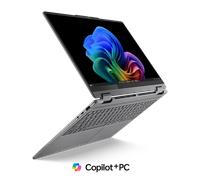 Lenovo Yoga 7i 2-in-1 Gen 10 16 Intel Processeur Intel® Core Ultra 7 258V c?urs LPE jusqu?à 3,70 GHz c?urs P jusqu?à 4,80 GHz, 32 Go MOP, Windows 11 Famille 64, 1 To SSD M.2 2242 PCIe Gen4 TLC - 83JTC