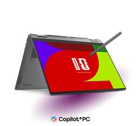 Lenovo Yoga 7i 2-in-1 Gen 11 Aura Edition 14 Intel Processeur Intel® Core Ultra 7 355 coeurs LPE jusqu'à 3,50 GHz coeurs P jusqu'à 4,70 GHz, Windows 11 Famille 64, 1 To SSD M.2 2242 PCIe Gen4 QLC - 83