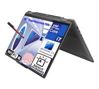 Lenovo Yoga 7i Ordinateur portable 16" FHD+ Business 2-en-1 13e génération, Intel 12 cœurs i7-1355U, 16 Go de RAM LPDDR5, SSD PCIe 1 To, WiFi 6E, BT 5.1, KB rétroéclairé, FR, Windows 11 Pro, stylet