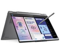 Lenovo Yoga 7i Ordinateur portable 2 en 1 avec processeur Intel Core Ultra 7 256 V, écran tactile WUXGA IPS de 16 po, mémoire LPDDR5X-8533MT de 16 Go, SSD de 1 To, stylo Yoga, Wi-Fi 7, lecteur FP et
