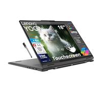 Lenovo Yoga 7i Ordinateur portable 2 en 1, écran tactile FHD+ 2K de 16 pouces, Intel Core Ultra 7 155U, 16 Go LPDDR5X, 1 To SSD, KB rétroéclairé, empreintes digitales, Thunderbolt 4, Win 11 Home, gris