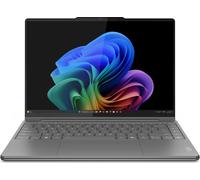 Lenovo Ordinateur portable Yoga 9 2-en-1 AI | Écran tactile 14" WQUXGA | Copilot + PC | Intel Core Ultra 7 258V | 32Go RAM | 1To SSD | Intel Arc Graphics | Windows 11 Home | QWERTZ | Luna Grey | 3 Ans