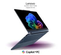 Lenovo Yoga 9i 2-in-1 Gen 10 Aura Edition 14? Intel Processeur Intel® Core Ultra 7 258V coeurs LPE jusqu'à 3,70 GHz coeurs P jusqu'à 4,80 GHz, 32 Go MOP, Windows 11 Professionnel 64, 1 To SSD M.2 2242