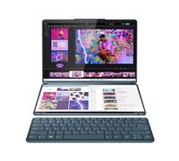 Lenovo Yoga Book 9 13IMU9 - Ordinateur Portable 2x13.3'' 2.8K OLED (Intel Core Ultra 7 155U, RAM 16Go, 1To SSD, Intel Graphics, Windows 11 Home) Clavier AZERTY - Tidal Teal