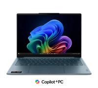 Lenovo Yoga Pro 7 Gen 10 14 AMD Processeur AMD Ryzen AI 7 350 2,00 GHz jusqu?à 5,00 GHz, Windows 11 Famille 64, 1 To SSD M.2 2242 PCIe Gen4 TLC - 83KGCTO1WWFR2 Tidal Teal