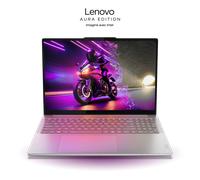 Lenovo Yoga Pro 9i Gen 10 Aura Edition 16 Intel Processeur Intel® Core Ultra 9 285H c?urs E jusqu?à 4,50 GHz c?urs P jusqu?à 5,40 GHz, Windows 11 Famille 64, 1 To SSD M.2 2242 PCIe Gen4 TLC - 83L0CTO1