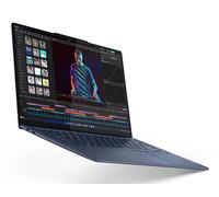 Lenovo Yoga Slim 7 14Q8X9 Copilot+ PC Qualcomm Snapdragon X1E-78-100 Ordinateur portable 36,8 cm (14.5") Écran tactile 3K 32 Go LPDDR5x-SDRAM 1 To SSD Wi-Fi 7 (802.11be) Windows 11 Home Français Bleu