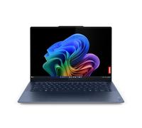 Lenovo Yoga Slim 7 14Q8X9 Copilot+ PC Qualcomm Snapdragon X1E-78-100 Ordinateur portable 36,8 cm (14.5") Écran tactile 3K 32 Go LPDDR5x-SDRAM 1 To SSD Wi-Fi 7 (802.11be) Windows 11 Home Français Bleu