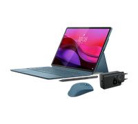 Lenovo Yoga Tab Plus 12.7 16GB 256GB + Pen, Adaptor, Mouse & Keyboard Processeur Qualcomm® Snapdragon 8 Gen 3 3,30 GHz , Android 14 or Later, 256 Go UFS 4.0 - EUBNDLYOGA19 Tidal Teal