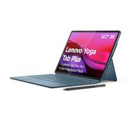 Lenovo Yoga Tab Plus Tablette 12,7" 3K (Qualcomm Snapdragon 8 Gen 3, 16 Go RAM, 256 Go UFS 4.0, 144 Hz, Wi-FI 7, Bluetooth 5.4, Android 14) Tidal Teal avec Clavier + Stylet