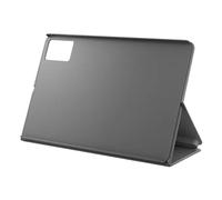 Lenovo Étui Folio pour Idea Tab – Polyuréthane/Polycarbonate, Anti-chocs, Porte-stylos, Gris Lune