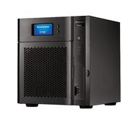 LenovoEMC px4-400d Network Storage Server Class 70CM - Serveur NAS - 4 Baies - 4 To - SATA 6Gb/s - HDD 1 To x 4 - RAID 0, 1, 5, 10, JBOD, disque de réserve 5 - RAM 2 Go - Gigabit Ethernet - iSCSI supp