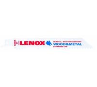 Lenox 20560606R Lot de 5 lames de scie sabre 152 x 19 x 0,9 mm 6 dents 152 x 19 x 0,9 mm