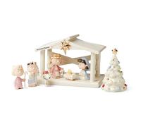 Lenox 895265 Peanuts The Christmas Pageant & Creche Set de 8 pièces