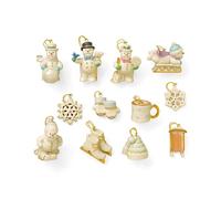 Lenox Ensemble d'ornements pour Arbre de Neige (Arbre Non Inclus) (Palons des neiges)