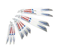 LENOX Kit de 12 lames bi-métal de scie sabre - démolition - 1214412RKD