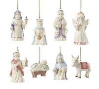 Lenox Lot de 8 décorations de crèche en Porcelaine pour la Maison
