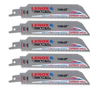 Lenox Tools Lenox 2014223 Lazer CT 6108RCT Lot de 5 lames de scie sabre 15,2 cm 8 TPI