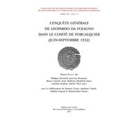 L'enquête générale de Leopardo da Foligno (vol.9) Dans le comté de forcalquier - Thierry Pecout - Comite Des Travaux Historiques Etscientifiques - broché - Essai