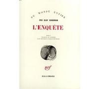L'Enquête Per Olof Sundman (Auteur), Monique D' Argentré-Rask (Traduction)