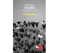 L'Enquête - Philippe Claudel - Lgf - broché - Roman