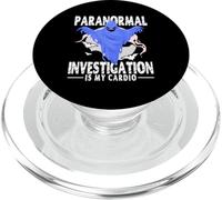 L'enquête sur Le Paranormal est Mon Cardio à la Chasse aux fantômes PopSockets PopGrip pour MagSafe