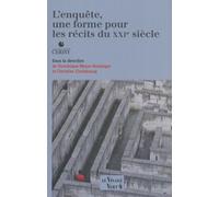 L'enquête, Une Forme Pour Les Récits Du Xxie Siècle